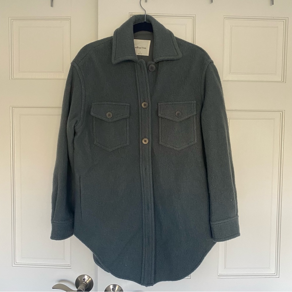 Wilfred Free Ganna shirt jacket
